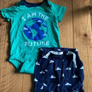 baby gap summer outfit